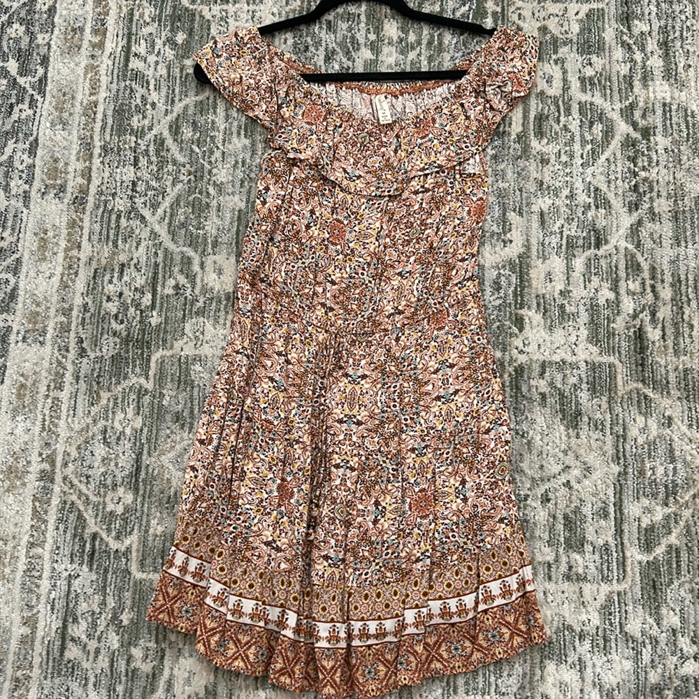 Off the shoulder dress